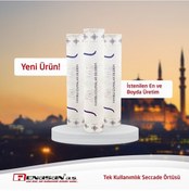 Resim Renasan Tek Kullanımlık Seccade Örtüsü 60 x 120 CM 80 Yaprak 1 Rulo 