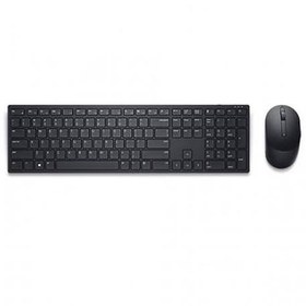 Resim Dell KM5221W Q Kablosuz Klavye Mouse Set Siyah 