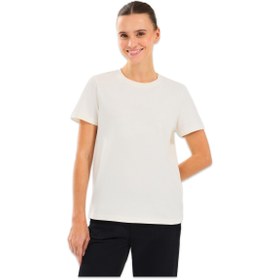 Resim Skechers S2510029 W Essential Crewneck Beyaz Kadın T-Shirt 