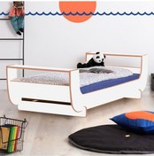 Resim MiniWood Romantic Mdf Montessori Karyola Beşik Çocuk Yatak 