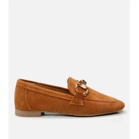 Resim Hotiç 01AYH293560A340 Deri Camel Kadın Loafer 