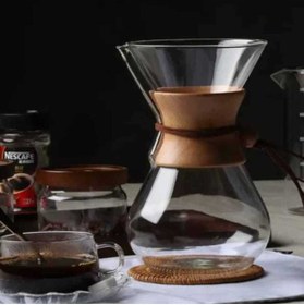 Resim CÖDEL Chemex Cam Kahve Demleme Ekipmanı 400 ml 