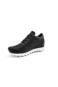 Resim BluFENIX Kadın Siyah Gizli Dolgu Taban Sneaker 