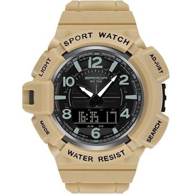 Resim Sones Skmei 9208 Erkek Kuvars Saat Günlük Basit İş Spor Saati Kırmızı 