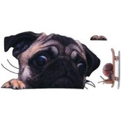 Resim Novahub 3d Pvc Hayvan Desenli Araba Etiketi, Yapışkanlı, Su Geçirmez, F11-f14/a43, Boyutlar: 290x150mm/240x177mm 