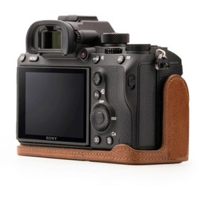 Resim MegaGear MG1243 Sony Alpha A7R III, A9 Hakiki Deri Kamera Çantası 