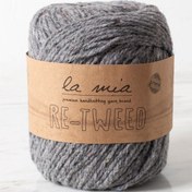 Resim La Mia Re-Tweed Gri Melanj El Örgü İpi - L149 - 34404 