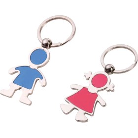 Resim Pigado Metal Çiftlere Özel Anahtarlık 