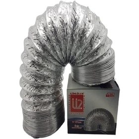 Resim Günlüler Şofben Borusu Telli 127 Mm 2 Mt 5'' 