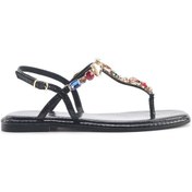 Resim Nine West Orane 5fx Siyah Kadın Düz Sandalet 000000000101929105 Siyah 