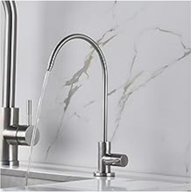 Resim SanalAMCA Store Paslanmaz Çelik Su Arıtma Cihazı Musluğu - Inox Su Arıtma Cihazı Musluğu 