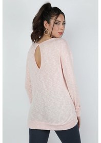Resim Balins Kadın Damla Muline Triko - Pembe Pembe Hardal 