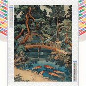 Resim 1 adet, 30x40cm/11.8x15.8in, 5D Tam Matkap Yuvarlak Elmas Boyama Seti, Yağlı Tuval, Gölet Manzara Deseni, Yatak Odası Oturma Odası Dekoru, Mozaik Sanat El Sanatları, Yetişkinler Yeni Başlayanlar İçin Uygun, Çerçevesiz Duvar Sanatı, Elmas Boyama Seti, Yuvarlak Kristal Yapay Elmas Resim Ev Dekorasyonu Hediyesi 