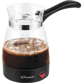 Resim Aesco Cam Kahve Makinesi 650W 0.5 Litre 5 Fincan Kapasiteli Elektrikli Türk Kahvesi Makinesi 