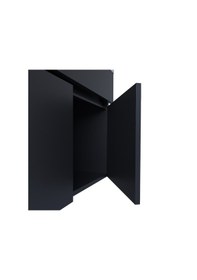 Resim Teta Home Kahire 80 Cm Mdf Banyo Dolabı Seti Antrasit 