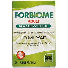 Resim Forbiome Adult Probiyotik 28 Kapsül 