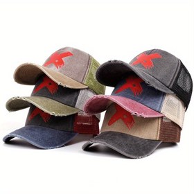 Resim UPF'ye Sahip Hafif Nefes Alabilir Dış Mekan Spor Beyzbol Şapkası, Ayarlanabilir Snapback Kapatma & Kırmızı Balık Amblem Tasarımı - Yürüyüş, Koşu, Balıkçılık için Tüm Sezon Konfor (Çok Renk Seçenekleri), Yürüyüş Giysileri, Macera Aksesuarları, Dayanıklı Spor Giyim, Koşu Aksesuarları, Sportif Tarz, Sadece Elde Yıkama, Performans Başlığı, Yaşam Tarzı 