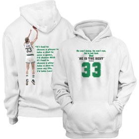 Resim Usateamfans Larry Bird Hoodie 