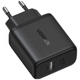 Resim Ugreen 20w 2 Portlu Hızlı Şarj Cihazı, 1xusb-a, 1x Usb-c 