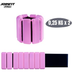 Resim Joinfit El Ve Ayak İçin Bilek Ağırlığı 0,25 Kg 2 Adet Pembe 