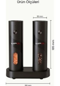 Resim Şarjlı Baharat Öğütücü 100 Ml Diğer 