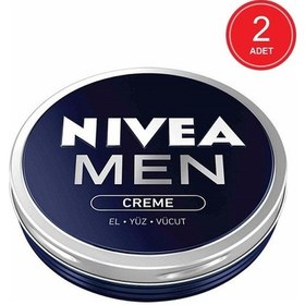 Resim Nivea Men El Yüz ve Vücut Kremi 2 x 75 ML 