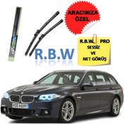 Resim Rbw Pro Bmw 5 Series Touring (2010-2016) Aracınız Için Özel Üst Seviye Pro Muz Tip Silecek Takımı 