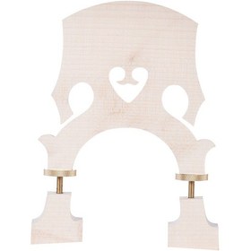 Resim Jeemson 4/4 Boyutu Keman Köprüsü, Ayarlanabilir Akçaağaç Ve Bakır Gövde, Tel Yüksekliği Ayarı, Kontrabas Upgrade İçin Uygun 