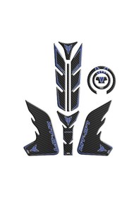 Resim Yamaha Mt07 2018 - 2020 Uyumlu Tank Pad Set 003 Çok Renkli 