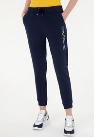Resim U.S. Polo Assn. Kadın Lacivert Örme Pantolon 50271855-VR033 