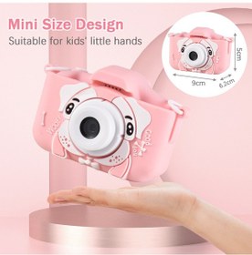 Resim Mufunye 1080p Çizgi Film Çocuk Dijital Kamerası, 20 Megapiksel Lens, 2,0 İnç Ips Ekran, Blue Mavericks'in Fotoğraf Ve Videolarını Çekebilme Özelliği 