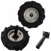 Resim Ayka RZ 250 M Çapa Makinesi Honda Benzinli Motor LASTİK TEKER TAKIM 400X8 