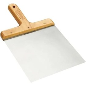 Resim Dekor 057 Ahşap Saplı Macun Küreği 20 Cm Standart Model 