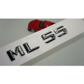 Resim Benz Ml 55 Bagaj Krom Metal 3m 3d Yazı Logo Uyumlu 
