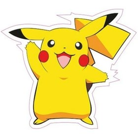 Resim Gogo 80x70mm Sticker 