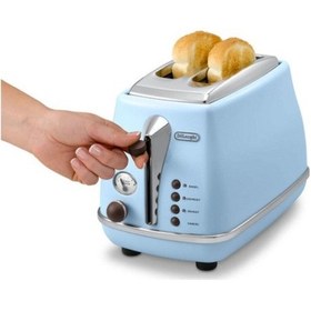 Resim Delonghi Icona Vintage İki Dilim Ekmek Kızartma Makinesi CTOV 2103.AZ 