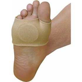 Resim Kumaş Metatarsal Ped Silikon Takviyeli Bedensiz Tek Ebat 