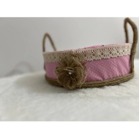 Resim Çok Amaçlı Dekoratif Ayaklı Ekmek Sepeti 