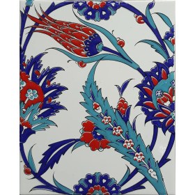 Resim Can Seramik 20*25 Cm CÇ313 Iznik Çini Karo 5' Li 1 Paket 