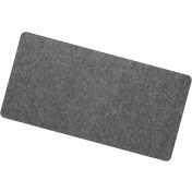 Resim Loviver Ofis Bilgisayar Öğrencileri Için Büyük Oyun Mouse Pad Anti Kayma Yazı Padi 120X60CM Gri (Yurt Dışından) 