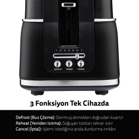 Resim Morphy Richards - Signature 2 Bölme/4 Dilim Ekmek Kızartma Makinesi 
