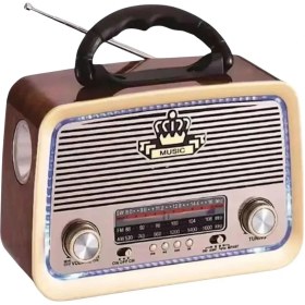 Resim Cesicey Harvox Nostaljik Radyo Fenerli Bluetoothlu Mp3 Çalar Müzik Kutusu 