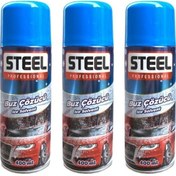 Resim 3 Adet Oto Buz Çözücü Sprey 400 Ml Araba Cam Buzlanma Önleyici Buz Engelleyici 