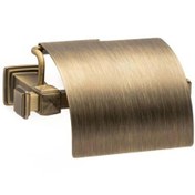 Resim System Antik Saten Mat Kapaklı Tuvalet Kağıtlığı (BA1036 010 ABM) 