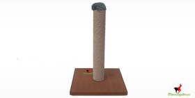 Resim Kedi tırmalama tahtası modifiyeli kahve 