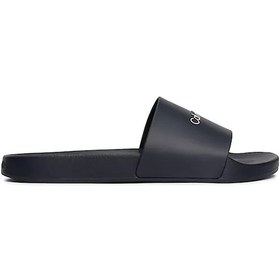 Resim Calvin Klein Erkek Pool Slıde Rubber Terlik-lacivert Lacivert 