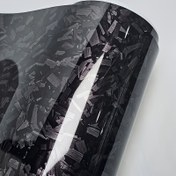 Resim Araba Arka Görüş Aynaları için 50cm x 100cm Parlak Karbon Siyah Vinil Kaplama - Dayanıklı PET Filmi, Şık Benekli Desen, Kolay Uygulanır ve Çıkarılır, Çiziklere Karşı Korur ve Estetiği Artırır, Çizilmeye Dirençli Kapak | Modern Arazi Görünümü | Esnek Kaplama Filmi 