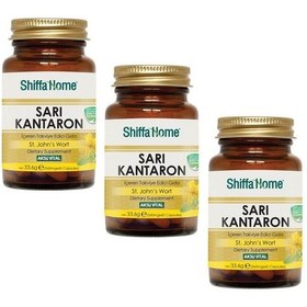 Resim Shiffa Home Sarı Kantaron 560 MG 60 Kapsül x 3 Adet 