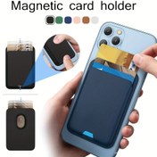 Resim PU Lüks Manyetik Kart Cüzdan Kılıfı iPhone 16 15 14 13 12 Pro Max 15 14 16 Plus için SAMSUNG Kart Tutucu Telefon Çantası Kılıfı Aksesuarları 