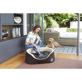 Resim Black Decker DVB315JP-QW 12V Pet Başlıklı Şarjlı El Süpürgesi 